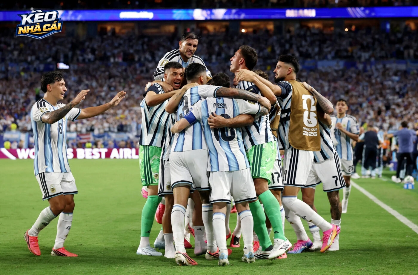 Kèo nhà cái dự đoán Argentina ít nhất vào tới bán kết